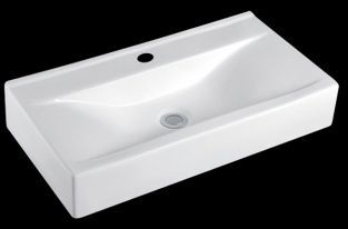 ADW wastafel Begee 59,5x32,5x11CM wit